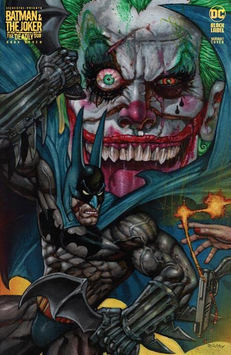 BATMAN & THE JOKER THE DEADLY DUO #7 FNL ISS CVR B SIMON BISLEY BATMAN & JOKER CARD STOCK VAR (MR)