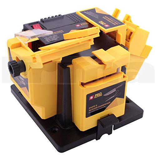 BSD Afilador Multifuncional, Estación de Afilado para Cuchillos, Brocas, Cinceles