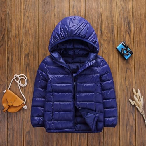 Shinsto Kids Boys Girls Winter Coats Puffer Jacket Long Sleeve Hoodie Ultra Lightweight Down Coat3