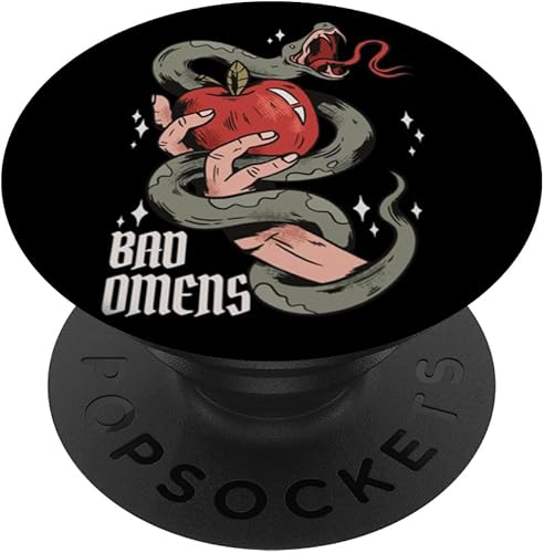 Bad Omens Apple and Snake Bad Omens PopSockets Standard PopGrip