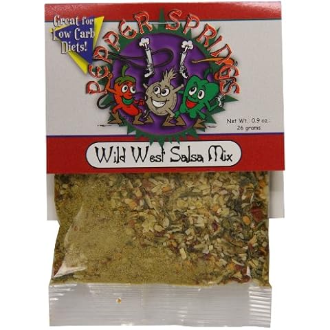 Pepper Springs Wild West Salsa Mix, 0.9 Ounce Cover