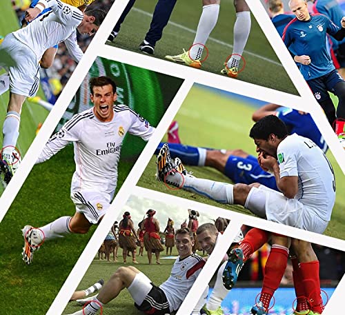 Anti-Slip Sport Socks Athletic Socks Non-Slip Rubber Grip For Football, Rugby, Basketball, Running, Hiking, Yogapilates (Purple), One Size (C-50) #TOP3