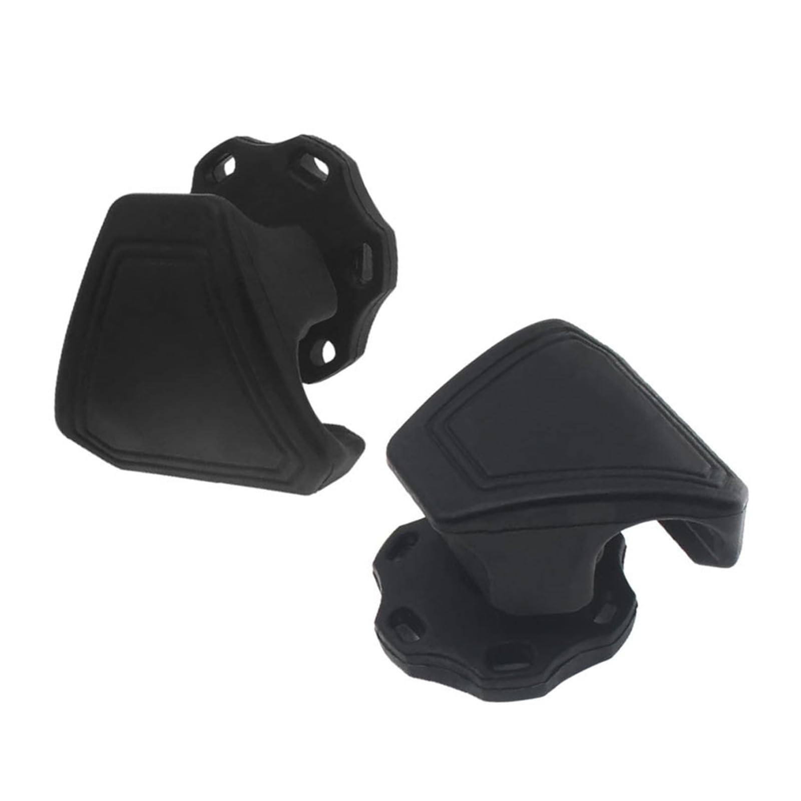 2 pezzi di nylon caschi visori clip di ricambio caschi da calcio viti chiusura rapida rilascio clip caschi da calcio accessorio