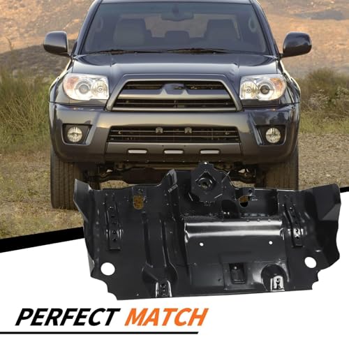 Image of 5140535101 Engine Radiator Splash Shield Guard Compatible with 2003-2009 4Runner /2007-2009 FJ Cruiser /2003-2009 GX470 Front Lower Engine Cover Lid Skid Plate 51405-35101