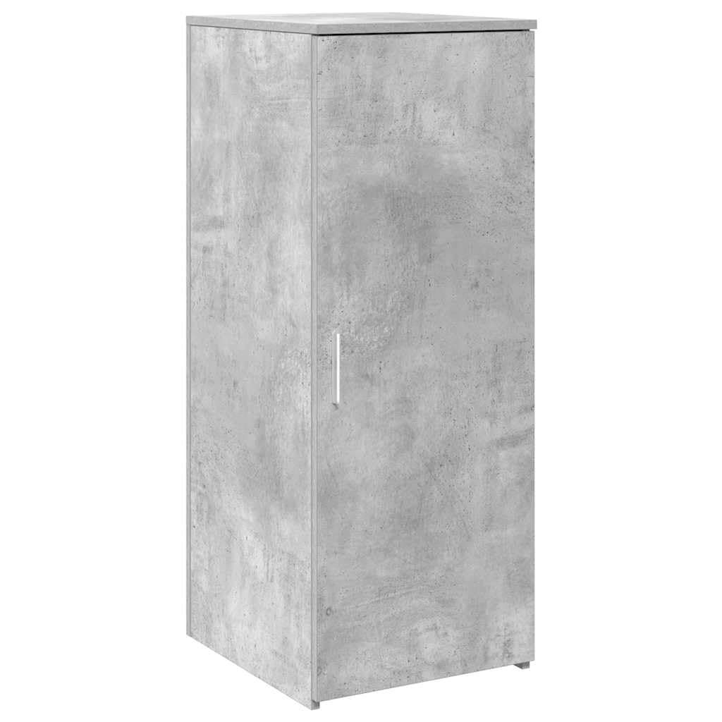 Armadio portaoggetti, 40 x 45 x 103,5 cm, in legno, grigio cemento