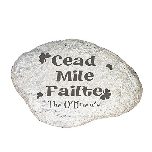 GiftsForYouNow Irish House Blessing Personalized Garden Stone, 11