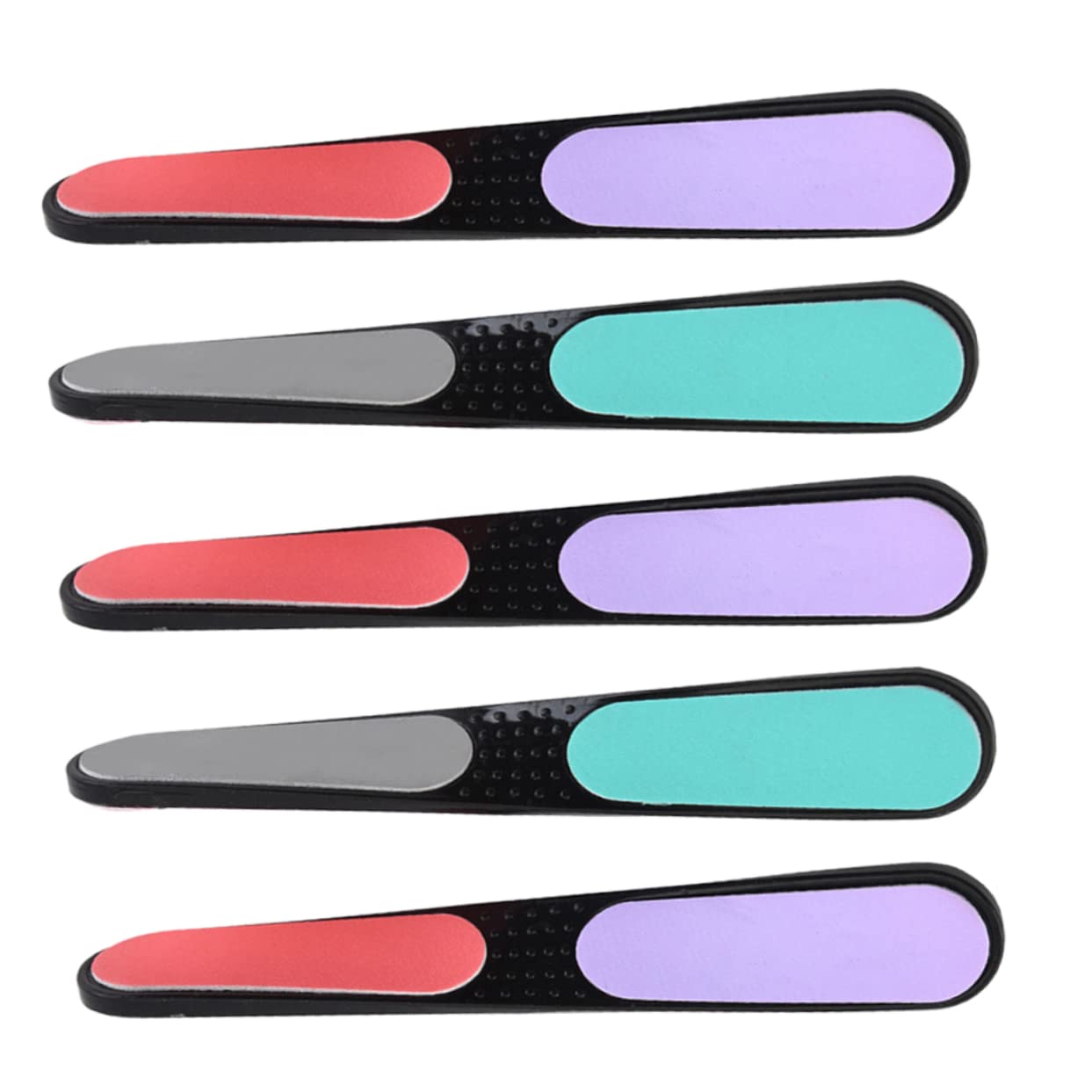 Healvian 30pezzi Limette Per Unghie Lati Per Manicure Art Strumenti Pratici e Creativi Per Unghie Naturali e Sintetiche Sicure e Facili Da Usare