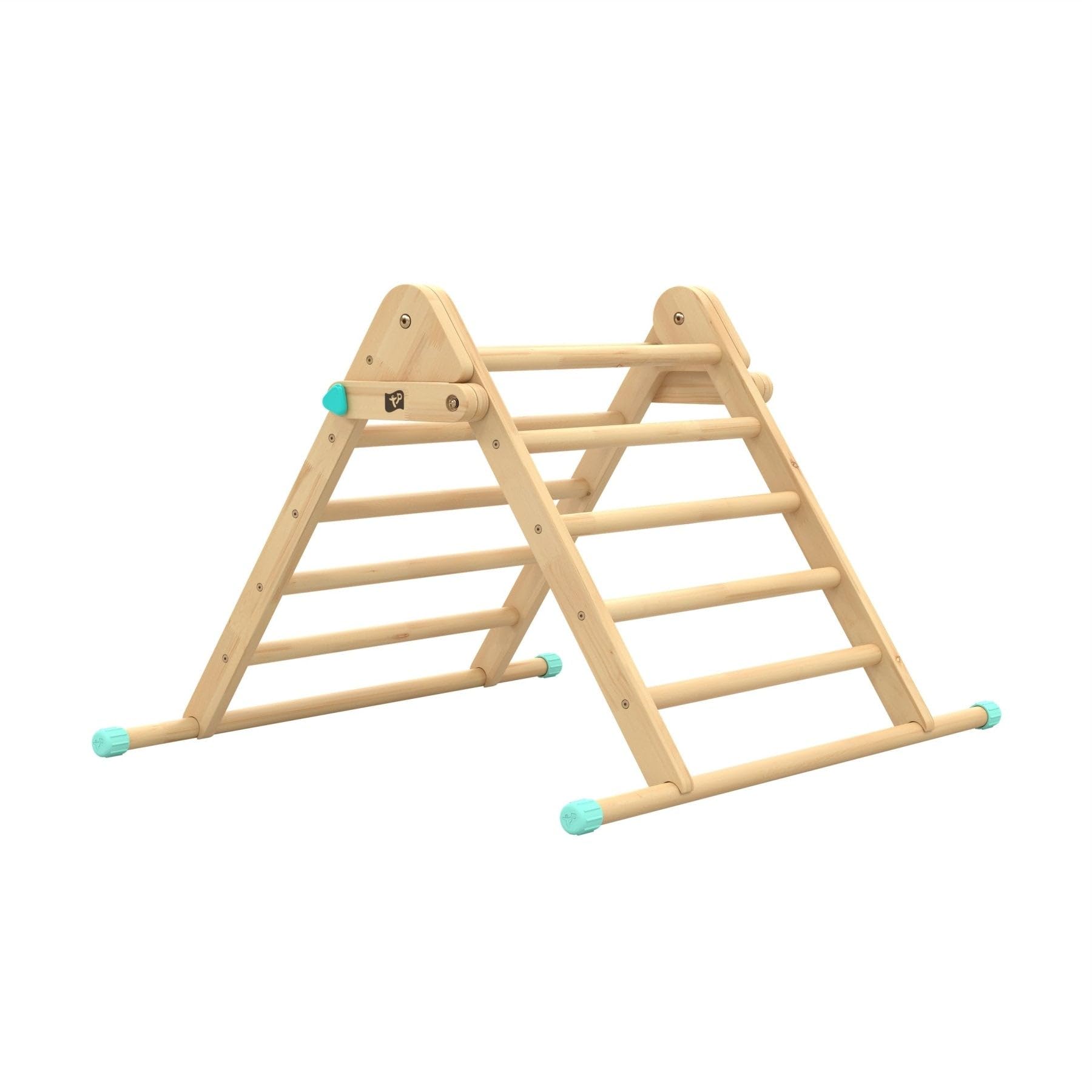 TP Toys Active Tots Indoor Wooden Climbing Frame for Babies and Toddlers 1 Year+, Montessori Pikler Style Climbing Triangle, Baby Toys, Interactive Play Gym for Infants, 12 Months+