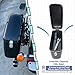 ECOTRIC Large 60L Motorcycle Hard Saddle Bags W/brackets Compatible With Harley Davidson Dyna Softail Sportster Honda Suzuki Kawasaki Yamaha Cruiser Shadow Vulcan Universal Saddlebags Luggage Trunk