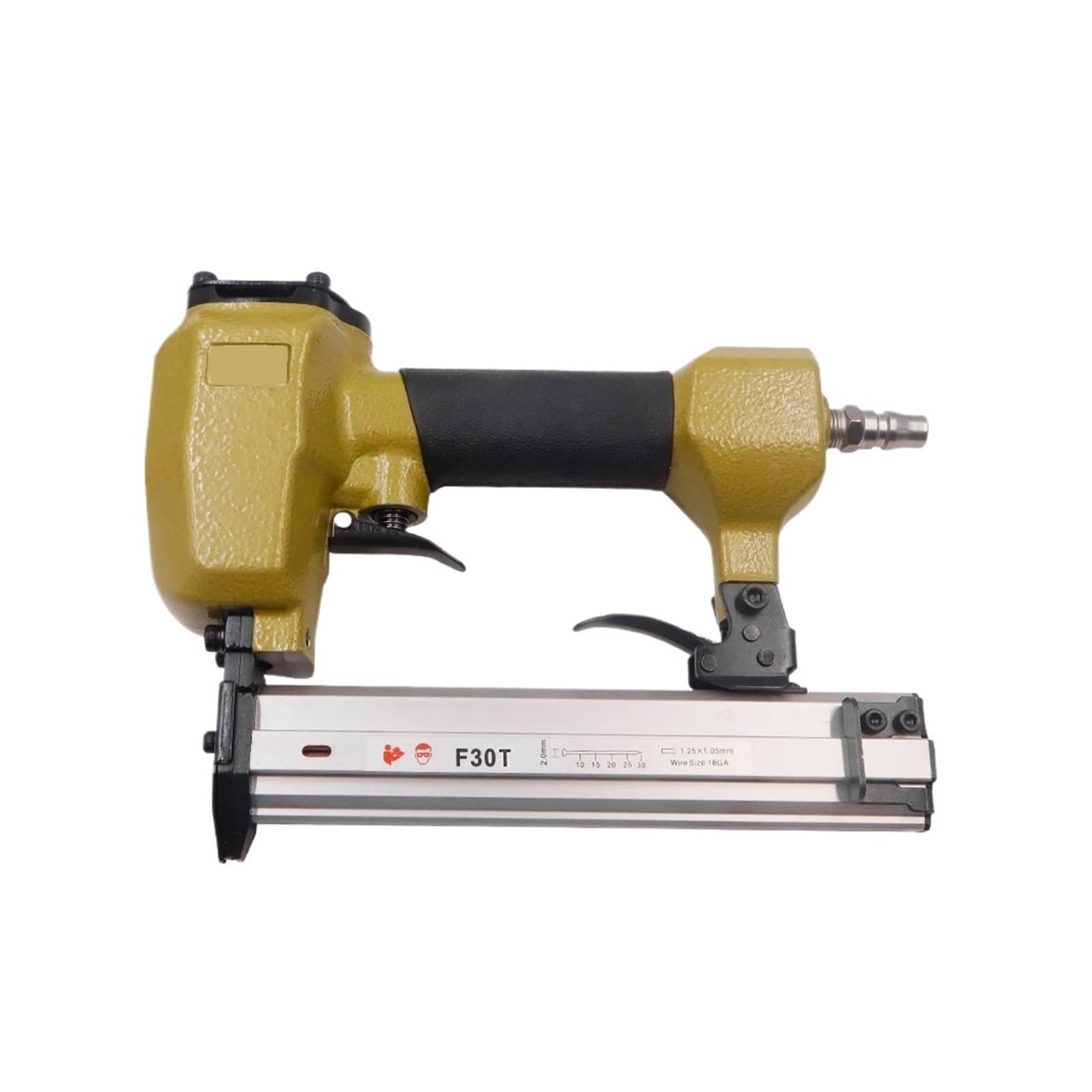 Pistola sparapunti pneumatica senza olio 18Ga Cucitrice Pneumatica For Tappezzeria F30 Chiodatrice For Finitura Ad Aria 10-30mm Graffette For Incorniciare Mobili Divano Tetto Strumenti Di Carpenteria