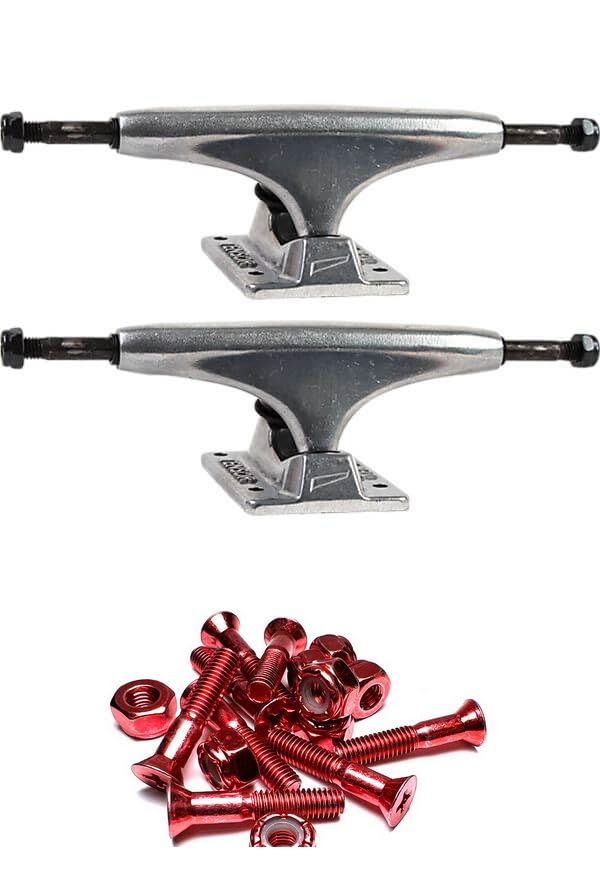 Tensor Trucks Alloy Polished Skateboard Trucks - 5.25
