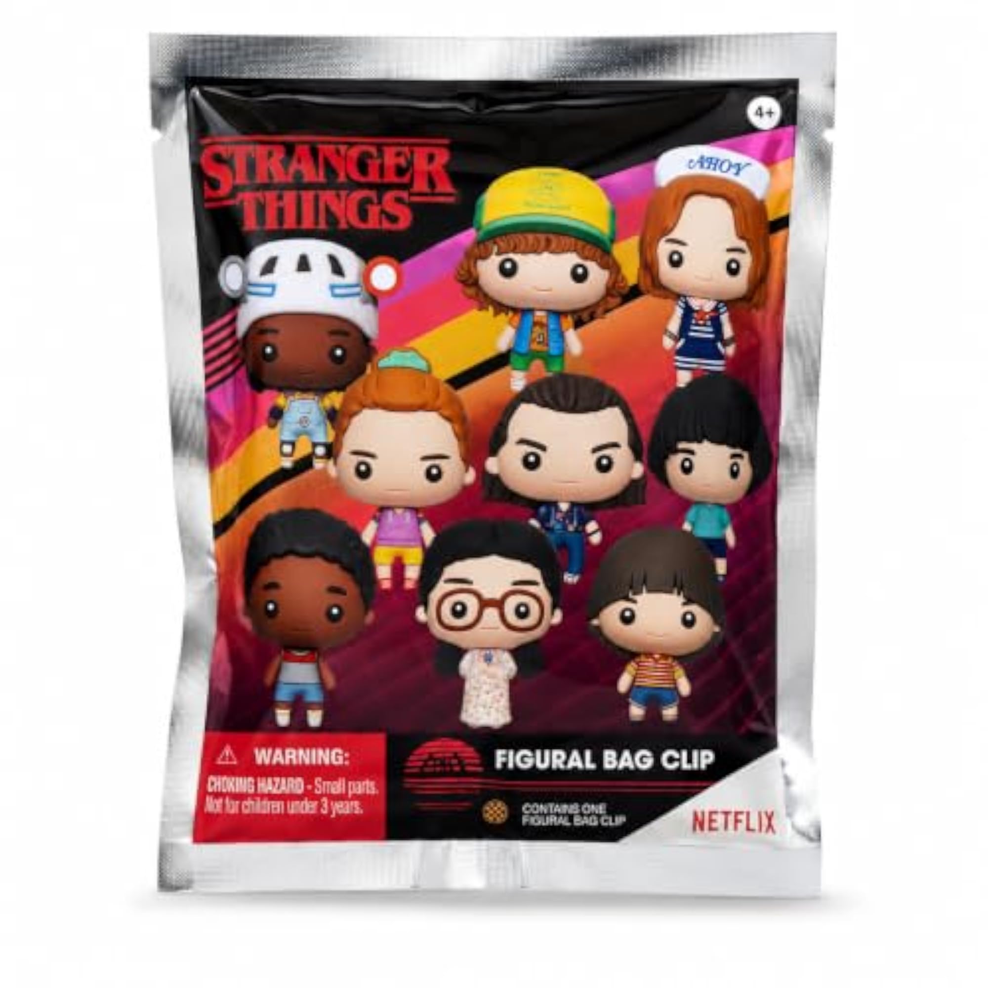 Stranger Things 3D Foam Bag Clip - Series 3