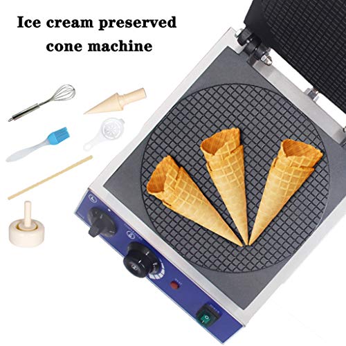 JDKC- Waffeleisen Doppelter Kommerzieller Waffeleisen Elektrische Antihaft-Eierwaffelmaschine aus Edelstahl Home Toaster… – Bild 3