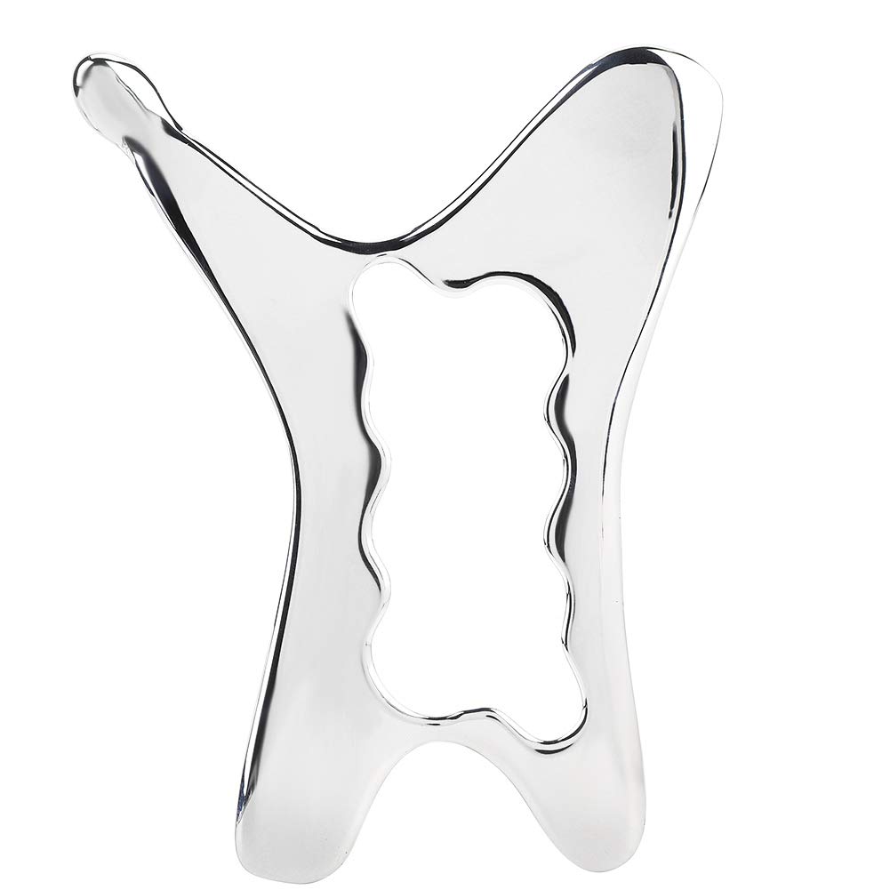 Gua Sha raspador herramienta para cuerpo, masajeador de drenaje linfático, raspador de piedra portátil con bolsa de almacenamiento, mejora la circulación sanguínea