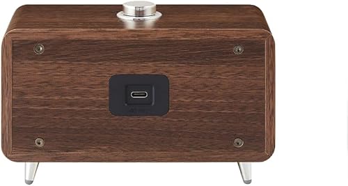 Miniatura 8 de Crosley CR3049A-WA Stanza Altavoz Bluetooth recargable portátil, nogal