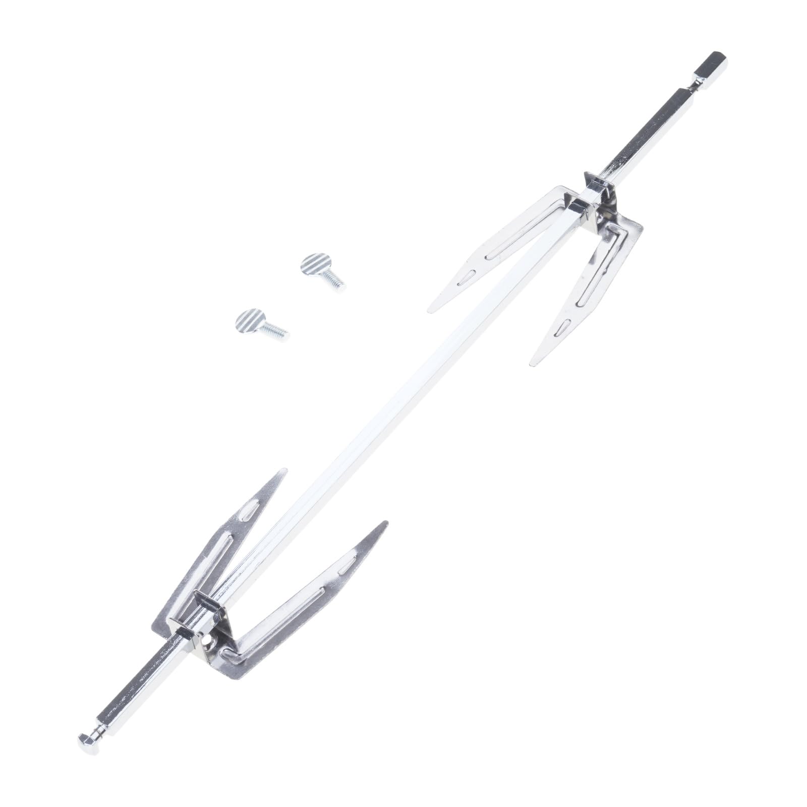 Xinsheinelry B Stainless Steel Grills Rotisserie Forks Meat Spit Rods Arbecue Rotating Practical Rotisserie Rack For Bq Outdoor Electric Oven Rotating Chicken Skewer