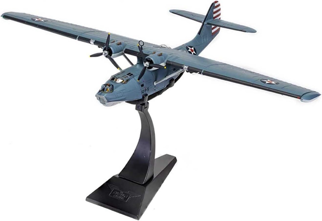 1 72 for World War II Classic PBY 5 PBY5A Catalina AA36112 Fighter Canso Amphibious Aircraft Diecast Model Building Kit Hobby Playgame Kit