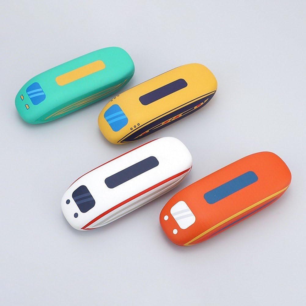 Custodia Per Occhiali Bambini A Forma Di Auto Holibanna - Rigida In EVA Con Cerniera - Blu