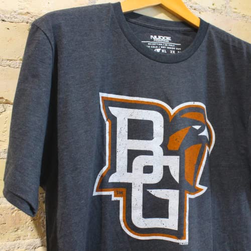 Bowling-Green-State-University-Apparel-BGSU-Falcons-Shirt-BG-Logo-Super-Soft-Dark-Grey-Charcoal-Tshirt-X-Large