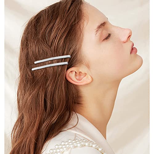 50 Silver Jumbo Bobby Pins, 2.56 Inch Metal Hair Clips Hair Pin Bobby-Pins Hairpins Hair Accessories For Women Thick Long Updo Hair Style #TOP3