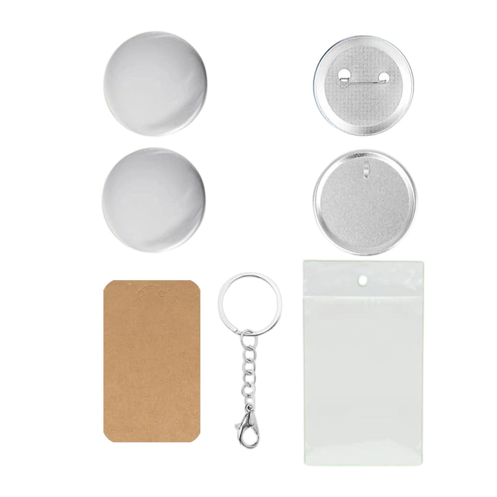 Rundknopf Teilepaket 58 mm