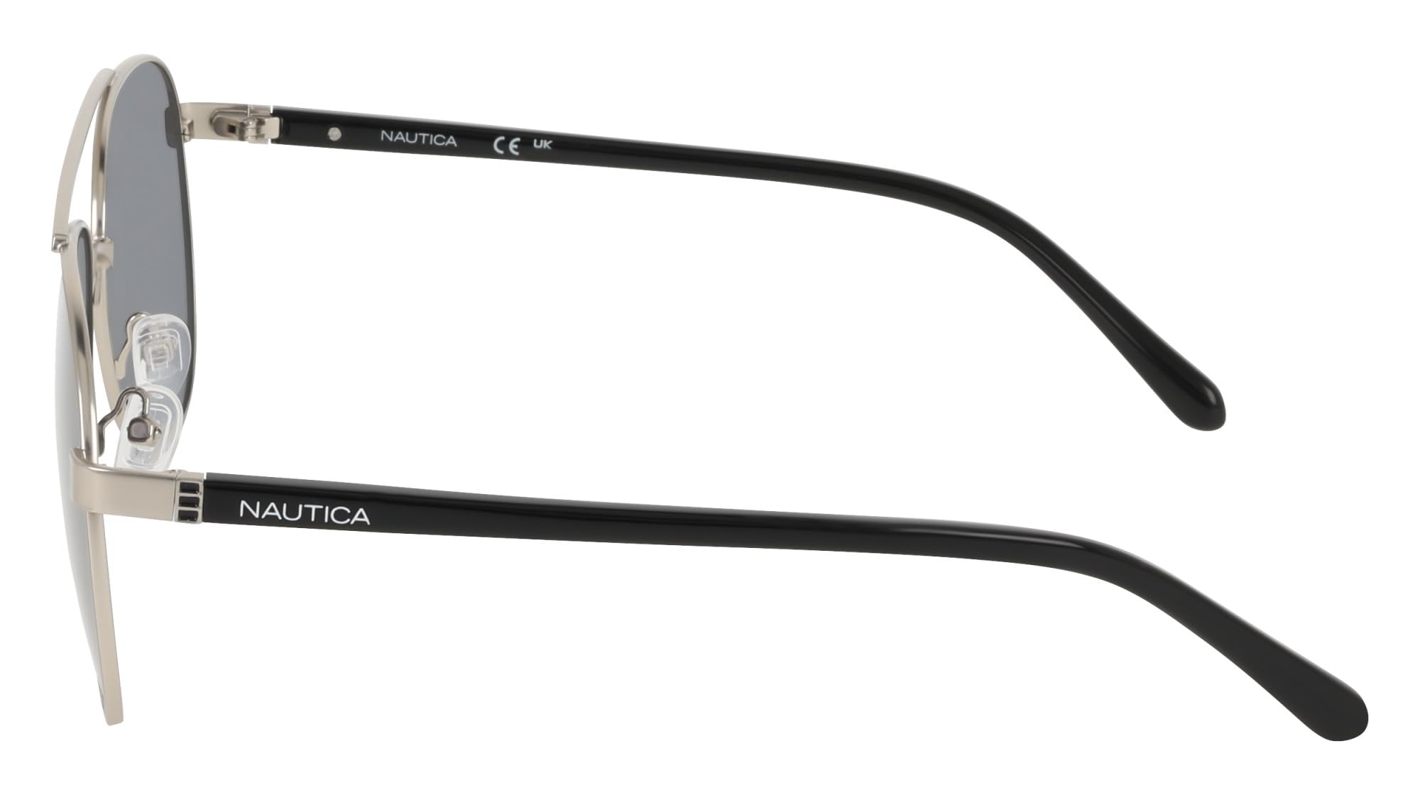 Nautica Occhiali da sole da uomo N111sp, argento opaco, Taglia unica