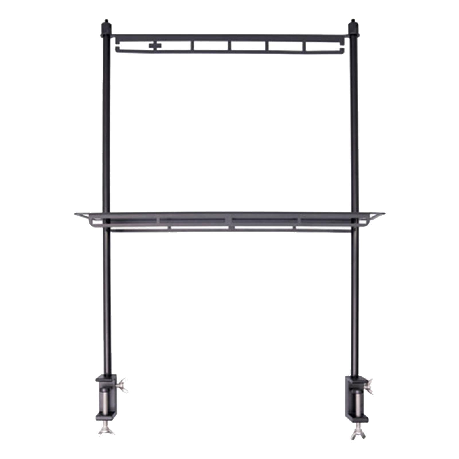Étagère de camping pliable et support lanterne de table pour randonnée