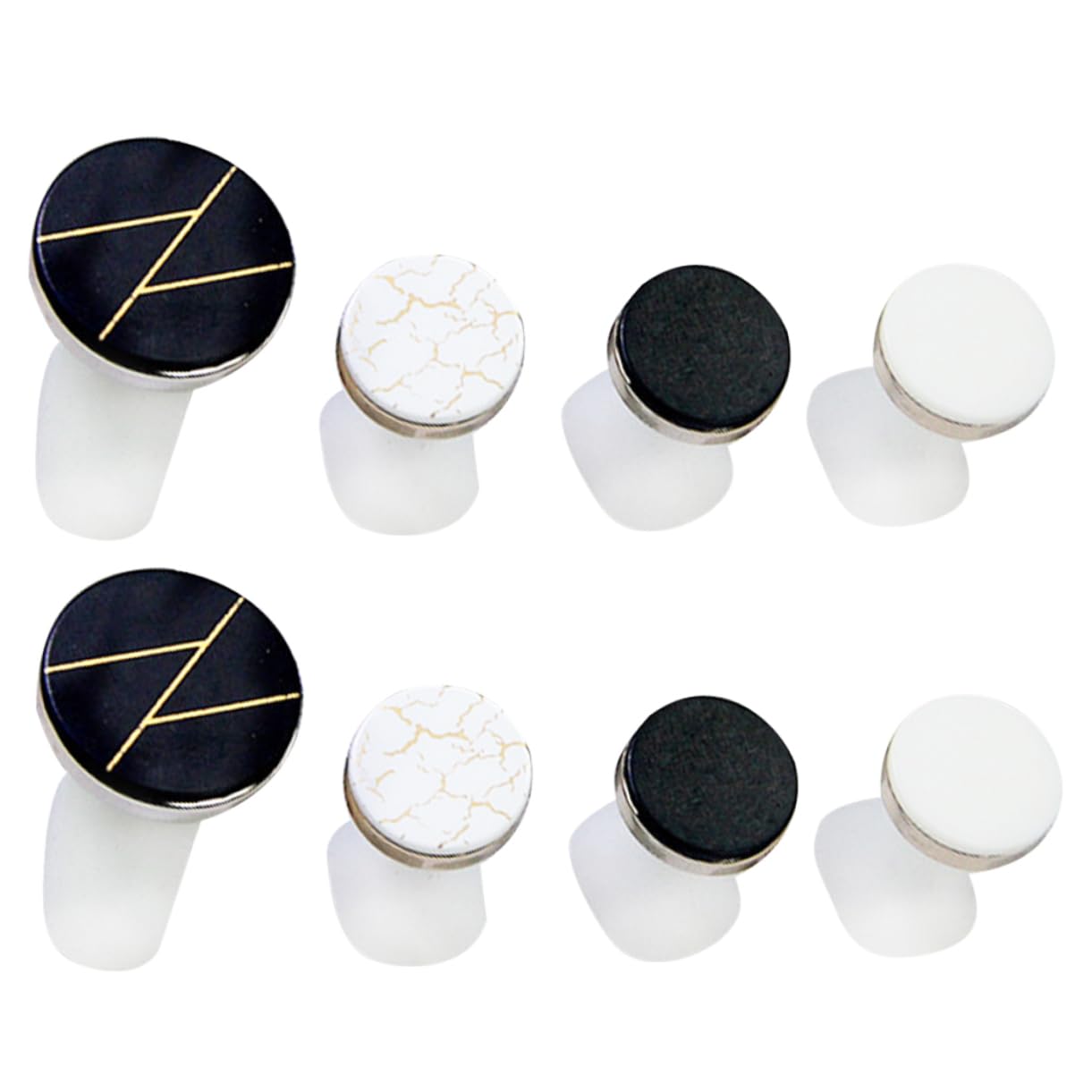 SHERCHPRY Japanese Silicone Nail Splitter Portable Finger Separator and Toe Spacers for Manicure for Home and Salon Use Flexible Design for Nail Art