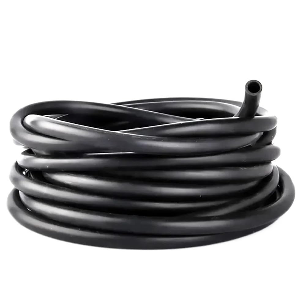 Tuyau Flexible en caoutchouc souple for pompe à air d'aquarium de 3 mètres, Tube en Silicone noir, tuyau de réservoir de carburant haute pression ID 1mm à 23mm(21MM*26MM)