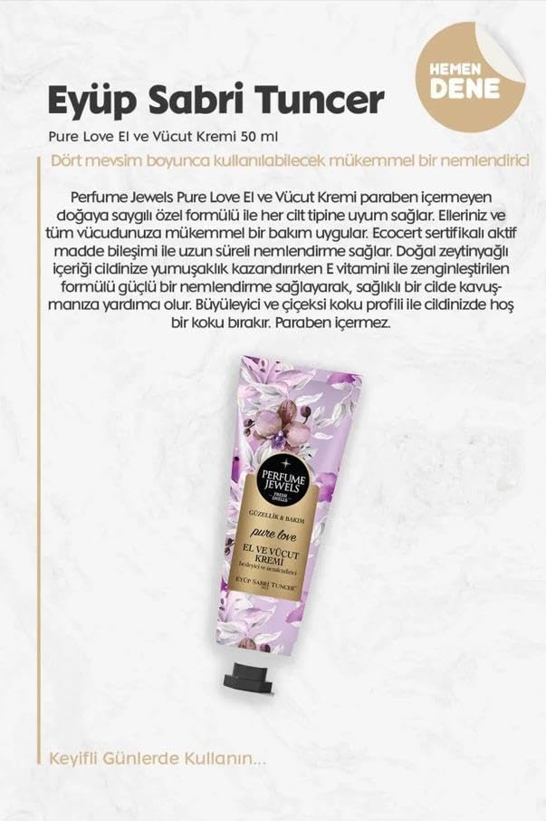 6'lı El Kremi The Adventure, Summer Dream, Pure Love, Silky Touch, Love Kisses, Hawaii Ananas 50 ml ve Rosie