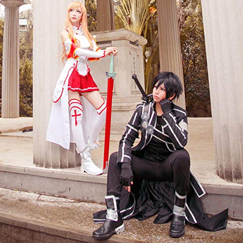 Miaocos Yuuki Asuna Sao Sword Art Online Cosplay Costume White Skirt Girl Dress Outfit For Women With Stockings #TOP1