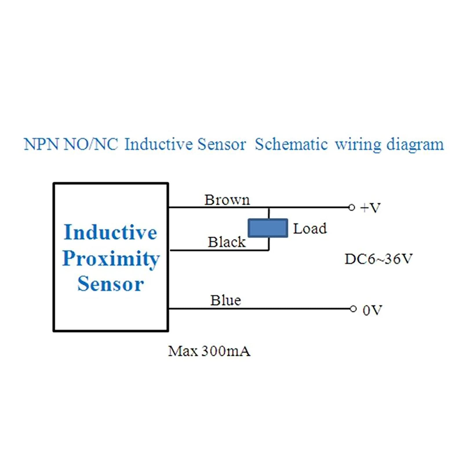 5 interruptores de sensor de proximidad inductivo Fotek PS-05N de 5 mm NPN de salida DC10-30V normal abierto, sin stock de EE. UU