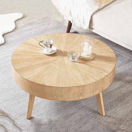 Tatami - Mesa vintage de madera maciza multiusos para sala de estar, oficina, altar de meditación