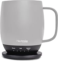 Vista 14 de Nextmug - Taza de café autocalentable con control de temperatura (negro, 14 onzas)