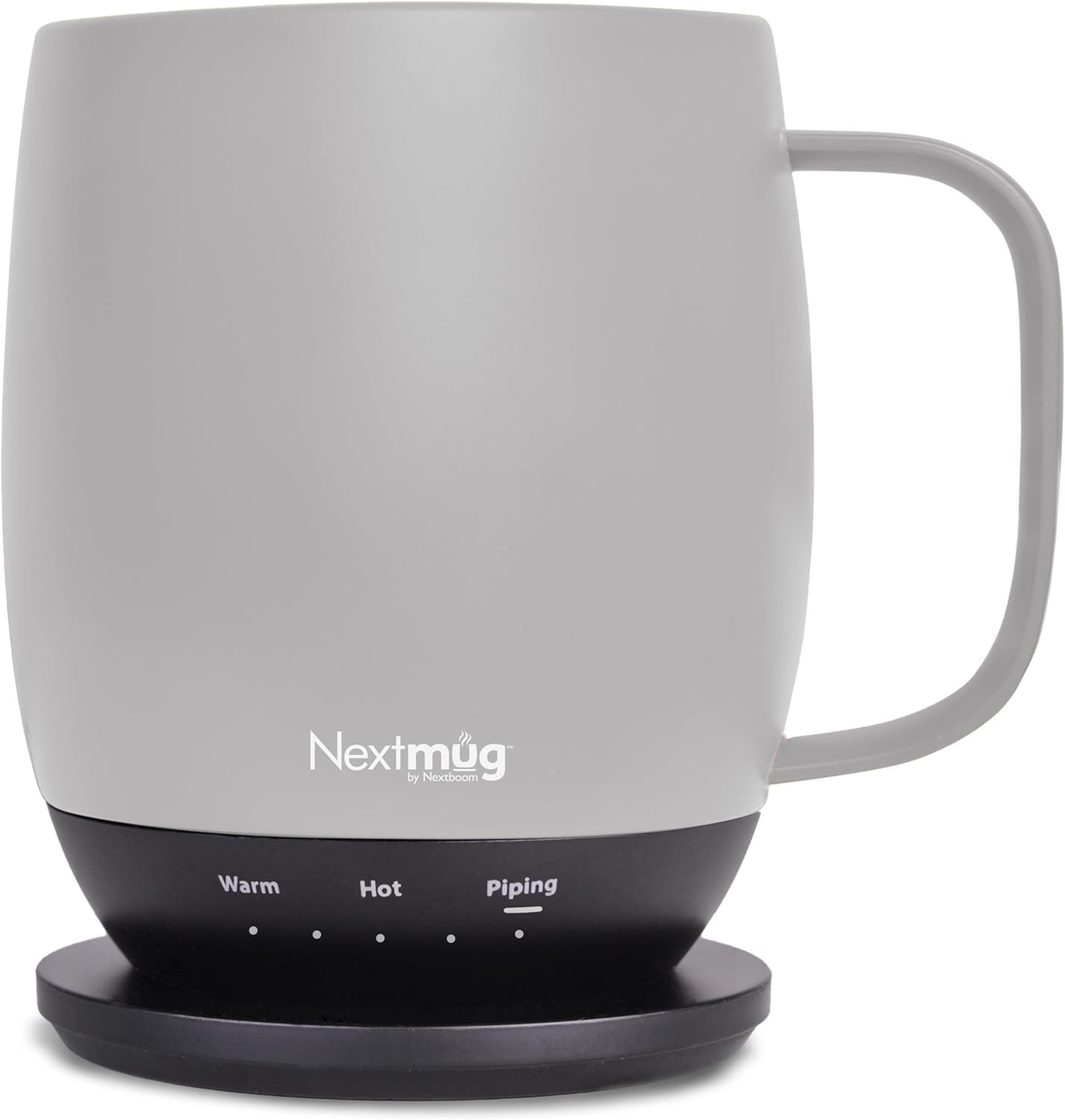 Nextmug by Nextboom - Temperature-Controlled, Self-Heating Coffee Mug (Almond 14 oz.)