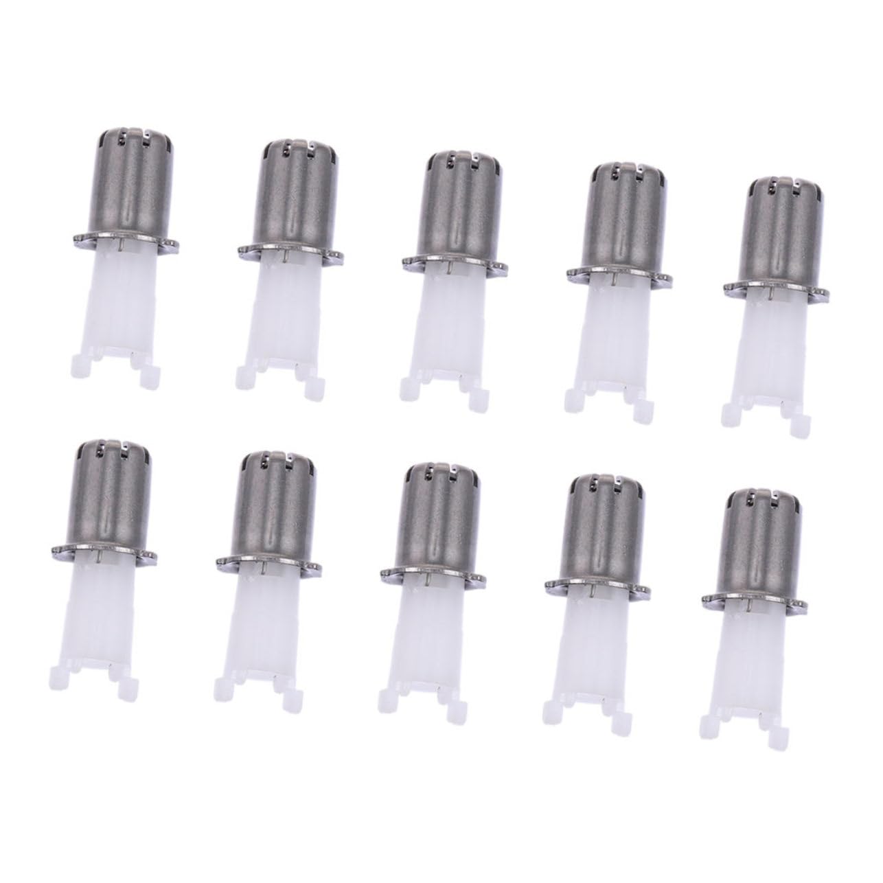 Healeved Nose Hair Trimmer Parts 10pcs Reusable Steel Nose Hair Trimmer Heads for Women