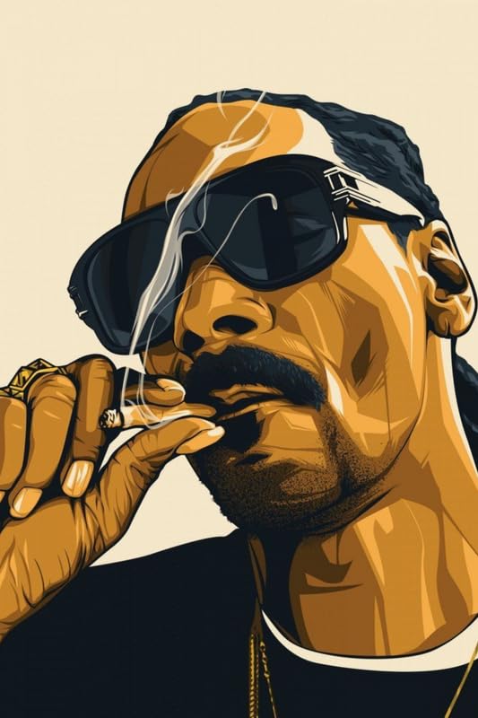 Poster of Snoop Dogg, Snoop Dogg Poster for Room Wall Decoration, Unframed, Size - 12 X 18 Inches || VE ART 11013