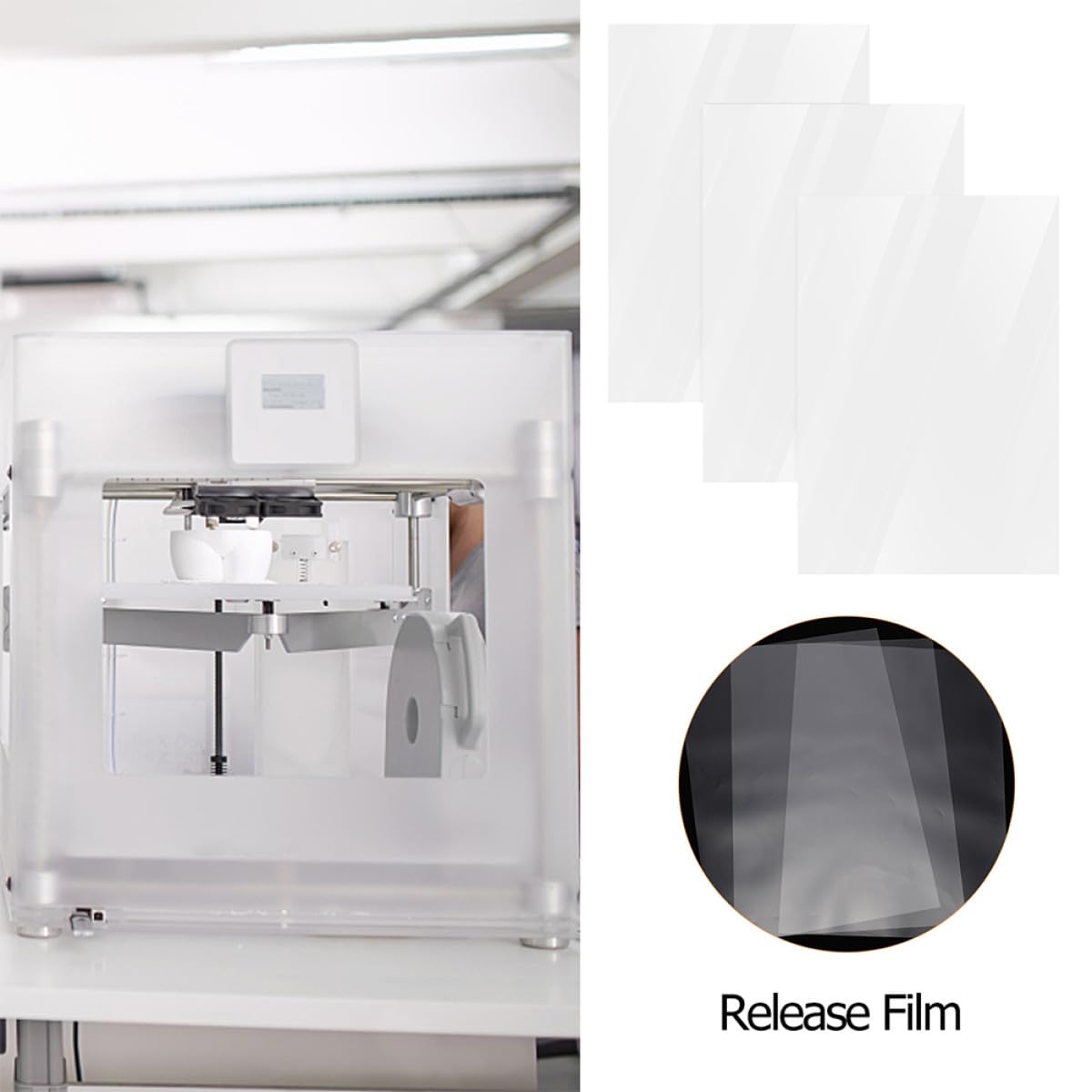 PRETYZOOM Pellicola 6 Fogli Fep per e Alta Trasmittanza UV 3d Performance di in Fep per Professionale