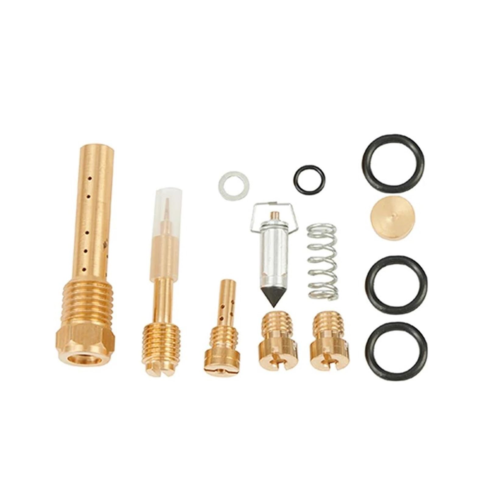 Lot De 4 Kits De Réparation De Carburateur pour Suzuki GSF600S pour Bandit GSF600 GSF 600 S Construction en Métal Et Caoutchouc Ajustement Parfait pour Le Carburateur Vanne Flottante