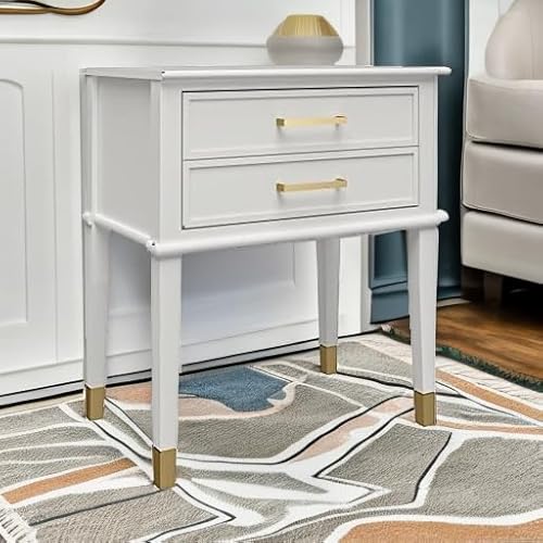 CosmoLiving by Cosmopolitan Westerleigh End Table, White - Image 6