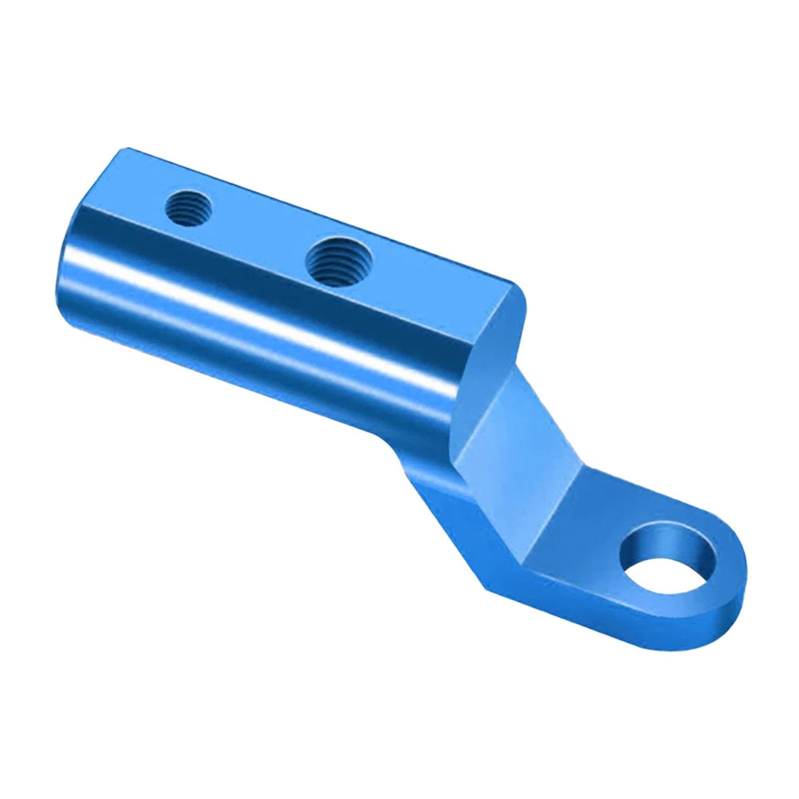 ATORSE Generic Motorcycle Rear View Mirror Mount Extender Universal Aluminium Alloy Blue-image-43