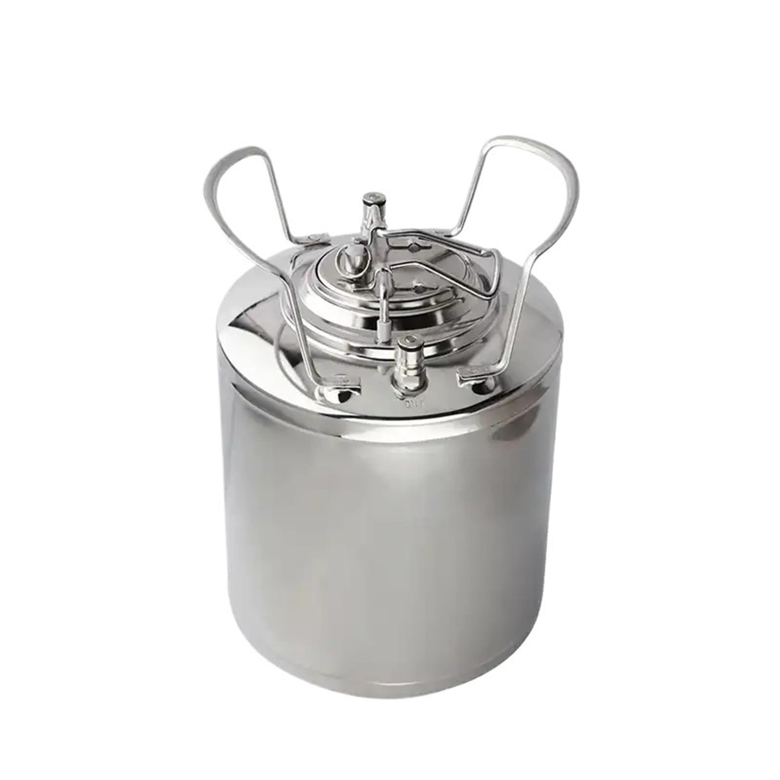 Fût de bière 10L en acier inoxydable à verrouillage à bille pour brassage maison