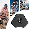 Asientos de bicicleta para hombre, cojín ancho para asiento de bicicleta, cojín acolchado que absorbe los golpes, accesorios de ciclismo para jóvenes y adultos #3