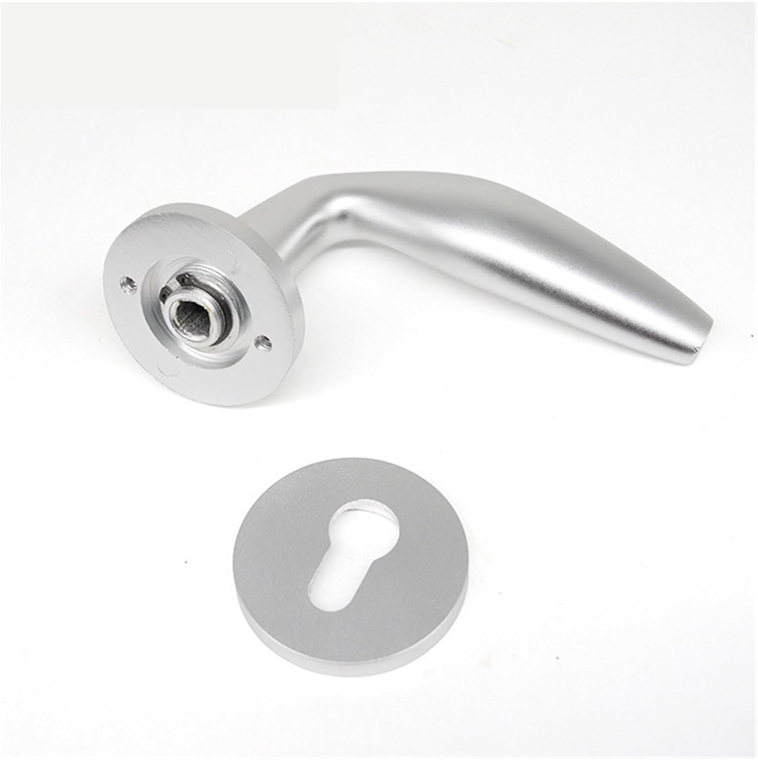 Indoor Silent Space Aluminum Split Lock Modern Simple Bedroom Wooden Door Type Bearing Door Lock Door Handle