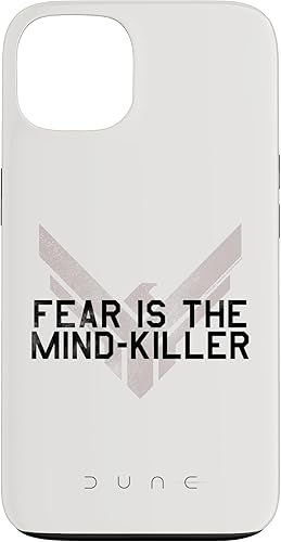 iPhone 13 Dune (2021) - El miedo es el asesino de la mente - Carcasa blanca Atreides