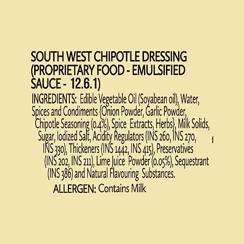 Image of Del Monte Southwest Chipotle Dressing 275g (Pack of 2)