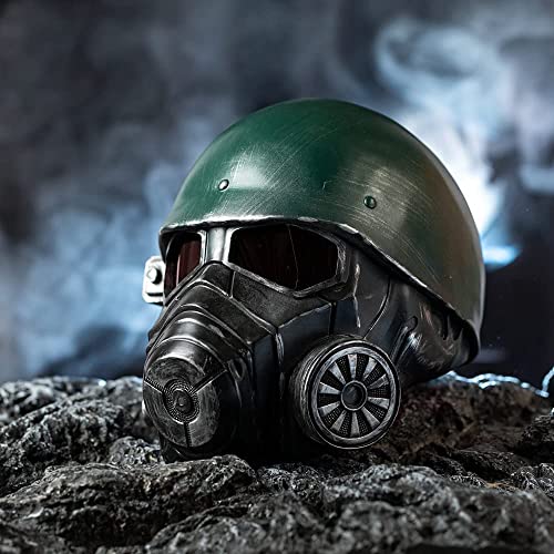 Xcoser Nexthops Veteran Ranger Riot Armor 4 Cosplay Helmet Mask in Resin Full Head with Red PVC Lenses on the Eyes Hallo