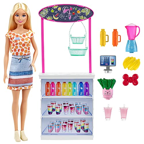 Barbie Smoothie Bar Playset con Muñeca y Accesorios 30.5 cm miniatura 4