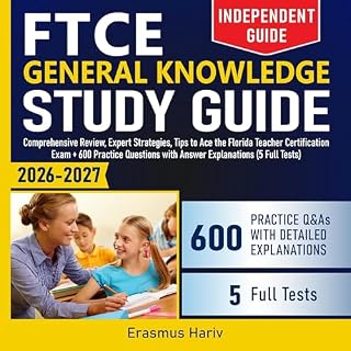 FTCE General Knowledge Study Guide (Independent Guide) cover art
