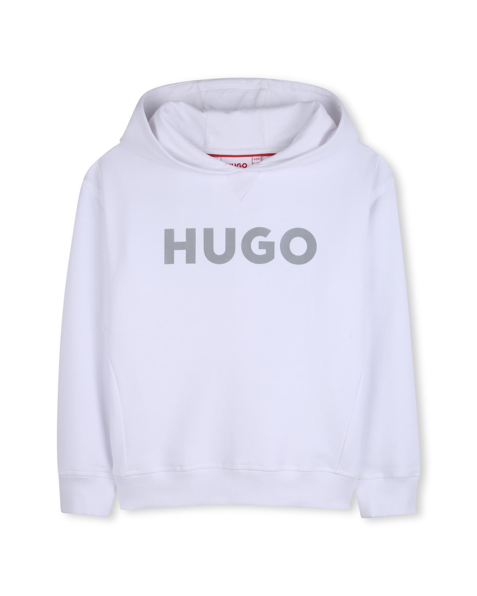 Hugo sweatshirt garçon blanc 12 ans confortable pour bouger - 4
